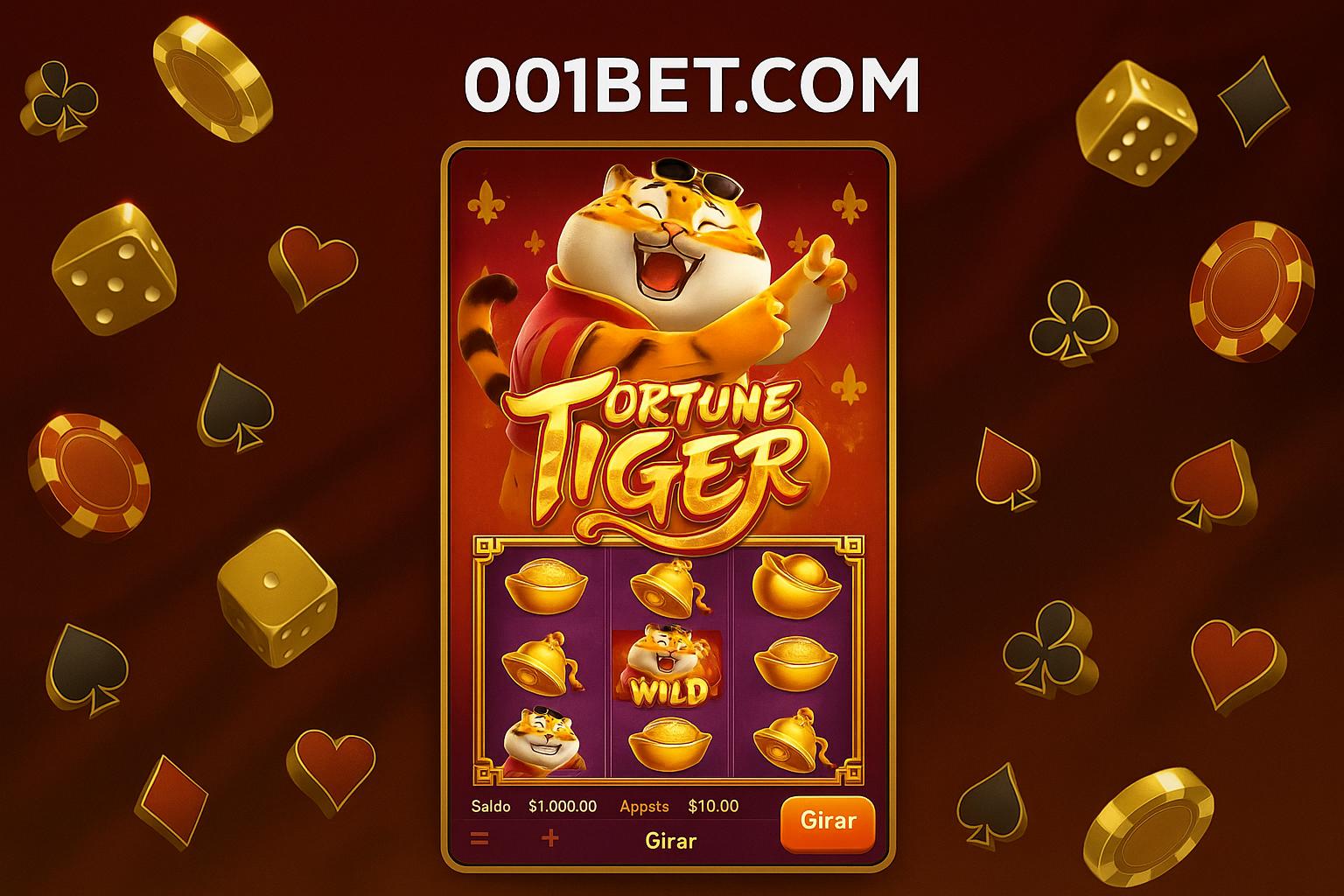Fortune Tiger é um jogo imperdível no 001BET.COM Casino